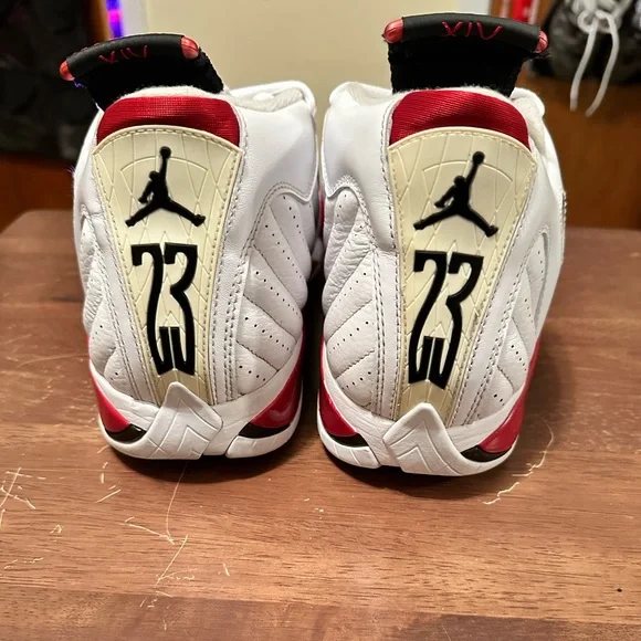 Air Jordan 14 Candy Cane 2012 - Picture 7 of 9
